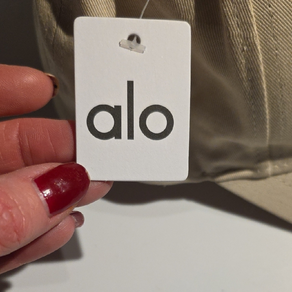 ALO  Beige Baseball Cap NWT - Picture 2 of 13